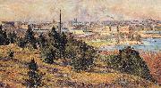 Karl Nordstrom, View of Stockholm from Skansen